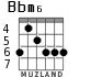 Bbm6 для гитары - вариант 2
