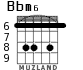 Bbm6 для гитары - вариант 3