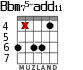 Bbm75-add11 для гитары - вариант 2