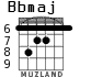 Bbmaj для гитары - вариант 5