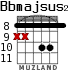 Bbmajsus2 для гитары - вариант 3