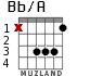 Bb/A для гитары - вариант 2