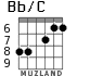 Bb/C для гитары - вариант 5