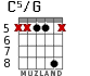 C5/G для гитары - вариант 2