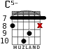 C5- для гитары - вариант 4