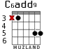 C6add9 для гитары