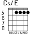 C6/E для гитары - вариант 2
