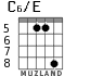 C6/E для гитары - вариант 4