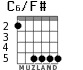 C6/F# для гитары - вариант 3