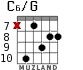 C6/G для гитары - вариант 5