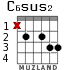 C6sus2 для гитары - вариант 3