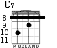 C7 для гитары - вариант 6