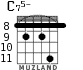 C75- для гитары - вариант 6