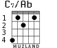 C7/Ab для гитары - вариант 2