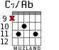 C7/Ab для гитары - вариант 4