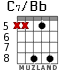 C7/Bb для гитары - вариант 6