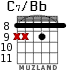 C7/Bb для гитары - вариант 8