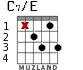 C7/E для гитары - вариант 2