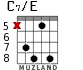 C7/E для гитары - вариант 5