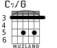 C7/G для гитары - вариант 2