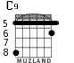 C9 для гитары - вариант 6