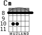 Cm для гитары - вариант 6