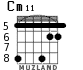 Cm11 для гитары - вариант 2