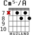 Cm5-/A для гитары - вариант 3