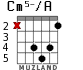 Cm5-/A для гитары - вариант 1