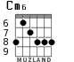 Cm6 для гитары - вариант 4