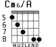 Cm6/A для гитары - вариант 4