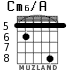 Cm6/A для гитары - вариант 5