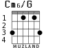 Cm6/G для гитары - вариант 2