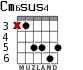 Cm6sus4 для гитары - вариант 2