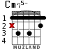 Cm75- для гитары - вариант 3