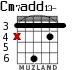 Cm7add13- для гитары - вариант 2
