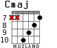 Cmaj для гитары - вариант 7