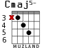 Cmaj5- для гитары - вариант 1