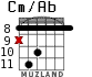 Cm/Ab для гитары - вариант 5
