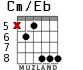 Cm/Eb для гитары - вариант 3
