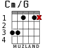 Cm/G для гитары - вариант 2