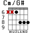 Cm/G# для гитары - вариант 4