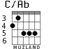 C/Ab для гитары - вариант 3
