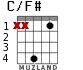 C/F# для гитары - вариант 2