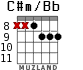 C#m/Bb для гитары - вариант 5