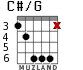 C#/G для гитары - вариант 2