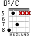 D5/C для гитары - вариант 2