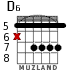 D6 для гитары - вариант 3