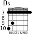 D6 для гитары - вариант 4