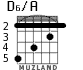 D6/A для гитары - вариант 3